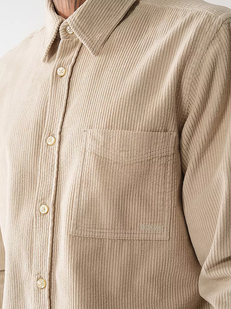 BOSS Hemd Regular Fit RELEGANT beige