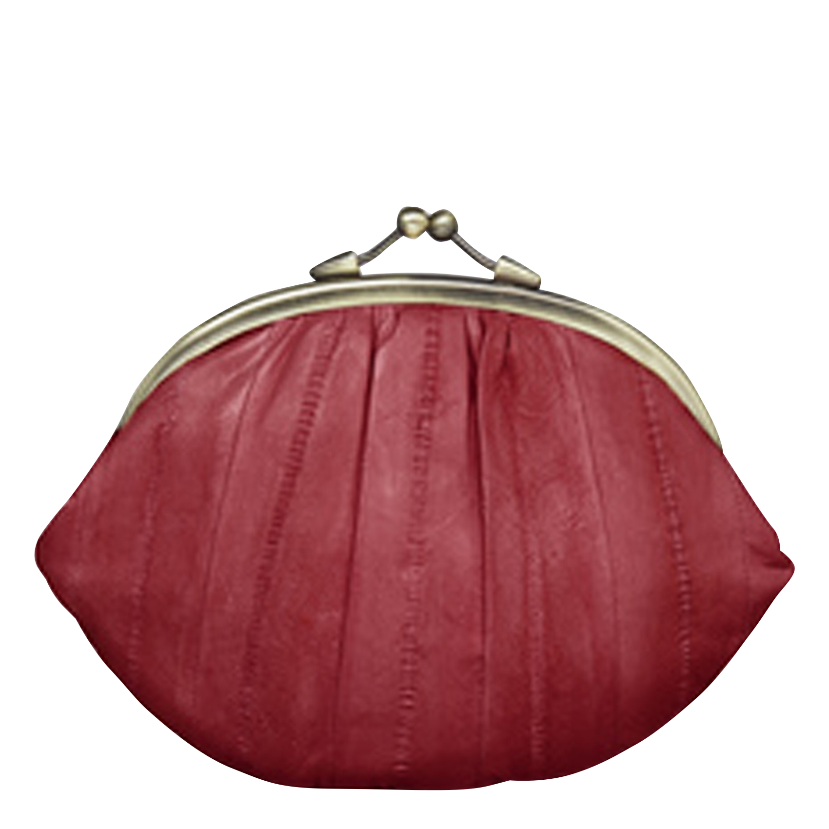 Porte-monnaie en cuir | Rouge