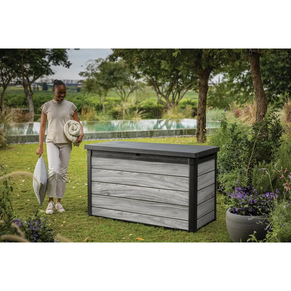 Keter Signature Opbergbox 757L - 151.7x72.5x90cm - Storm Grey