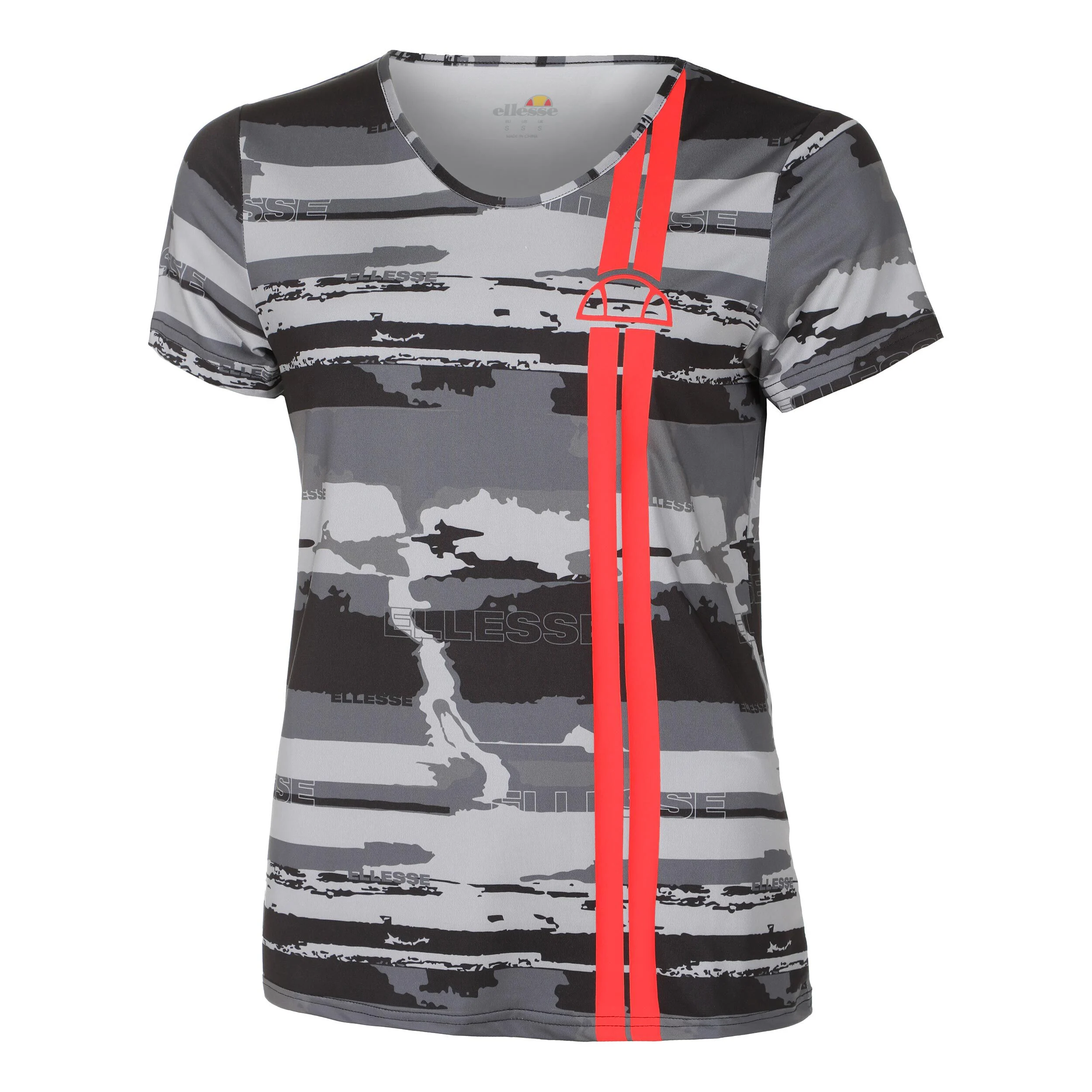 Ellesse Tampere T-shirt Femmes - Gris , Noir