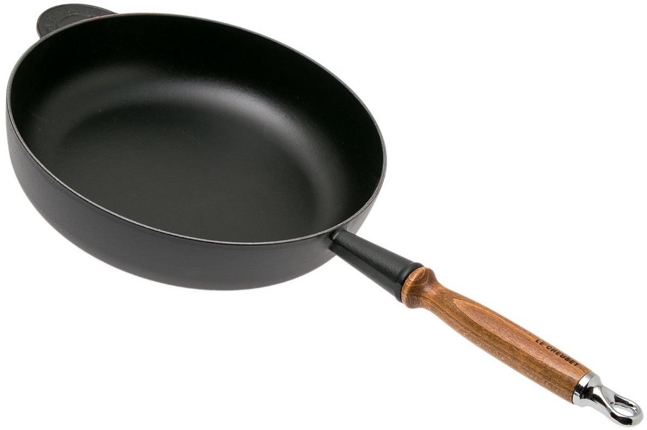 Le Creuset sauteuse zwart, 28 cm, 3,6 liter
