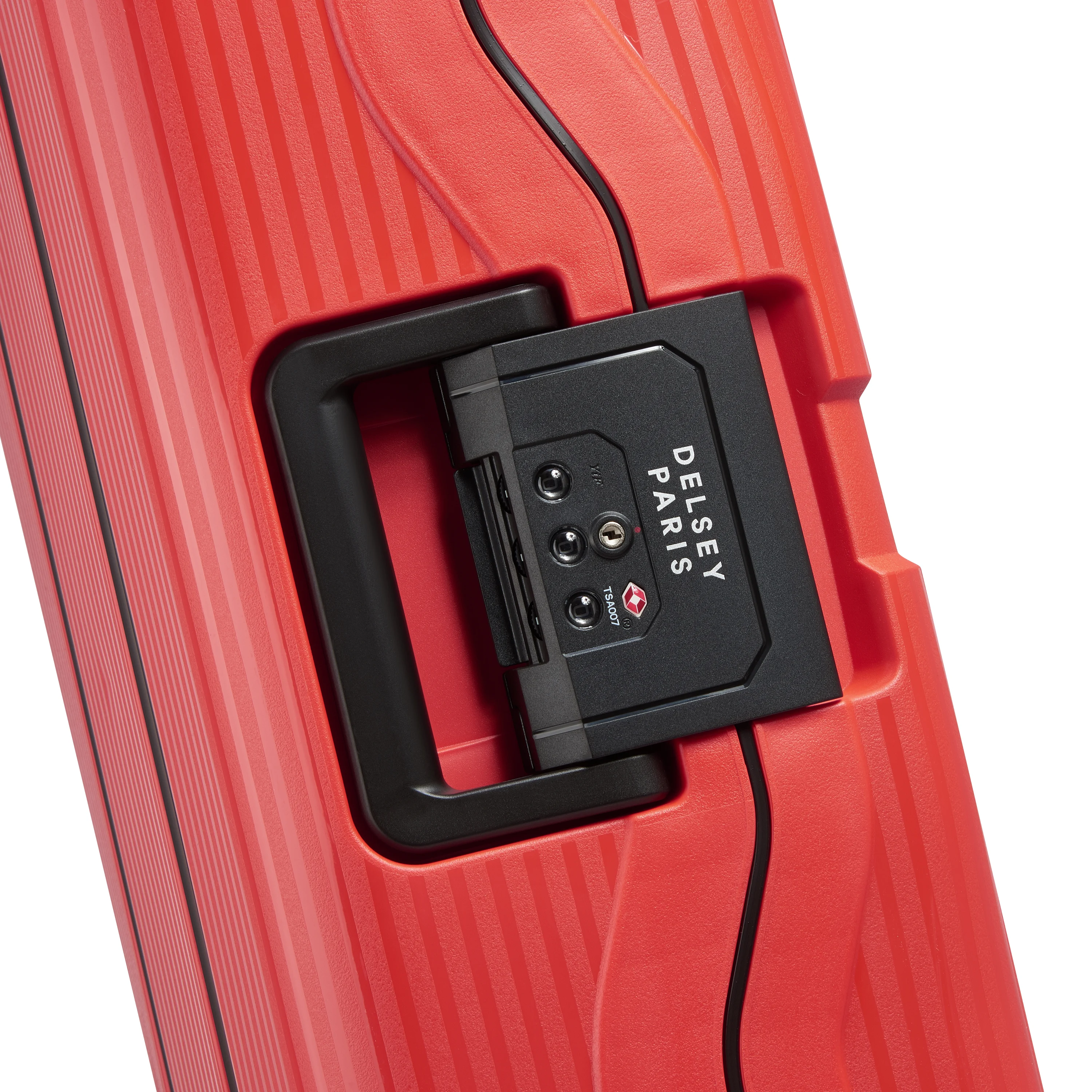 COLOR BLOCK HARDSIDE - Valise cabine rigide | Rouge