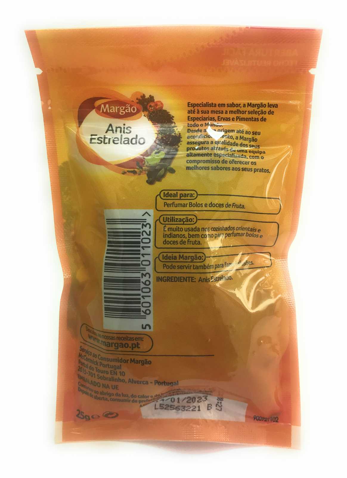 Anis estrelado Margão 25g
