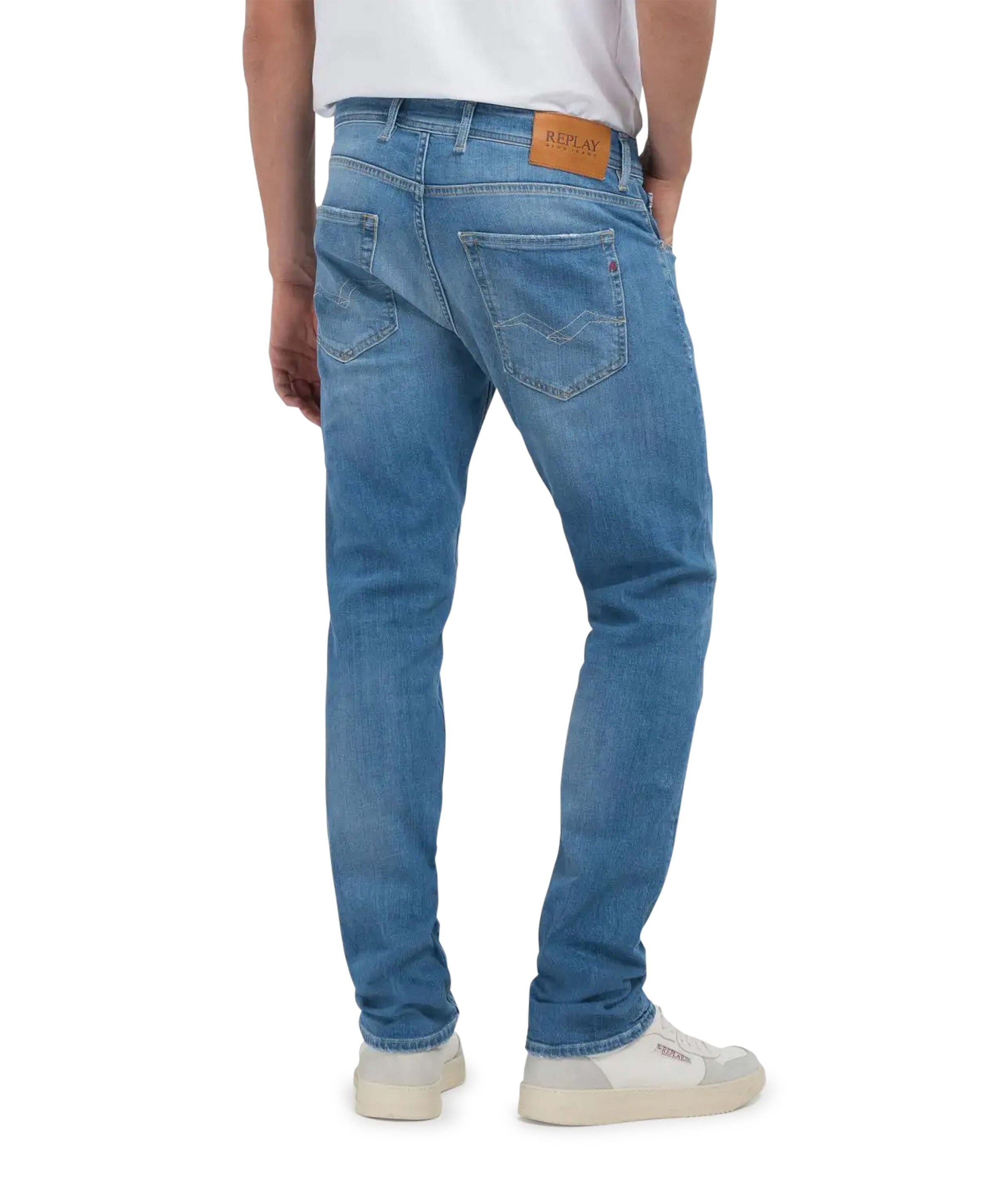 Replay Grover heren jeans blauw