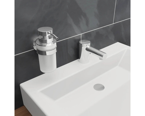REIKA SAKU zeepdispenser, chroom, glanzend