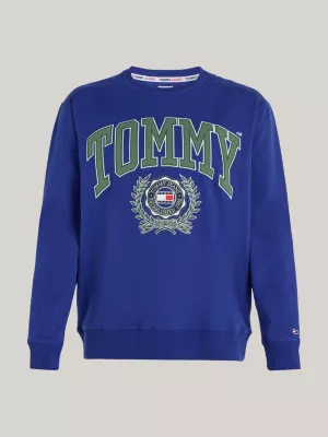 Moletom Plus College Boxy Fit com Logo