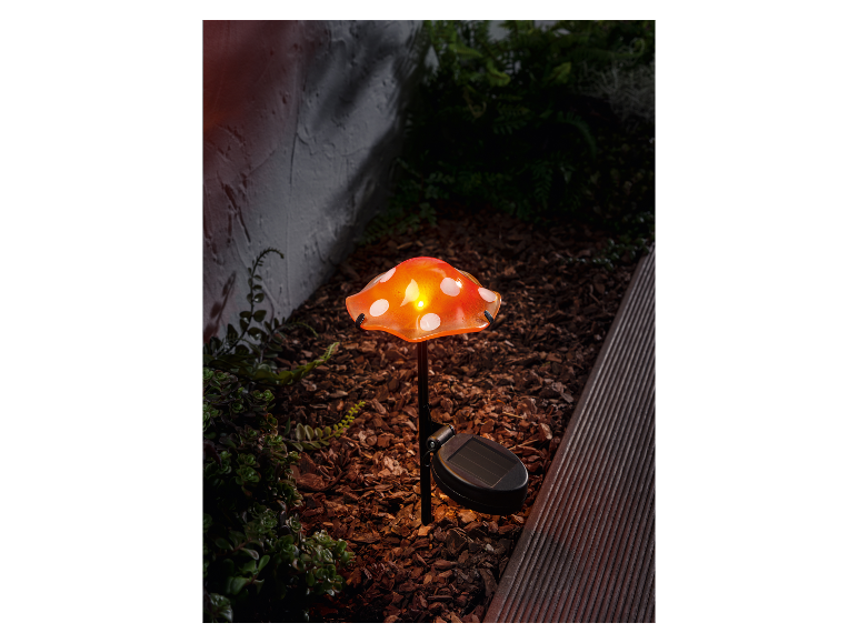 Solar LED-paddenstoel