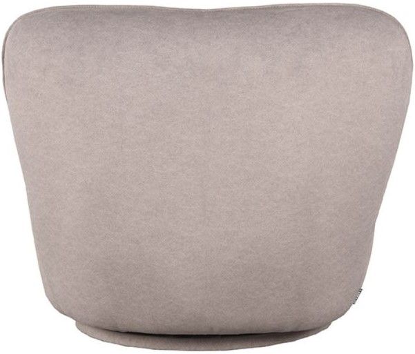 Draaifauteuil Taupe FU-88.013 Bunny B90 x D90 x H75 cm