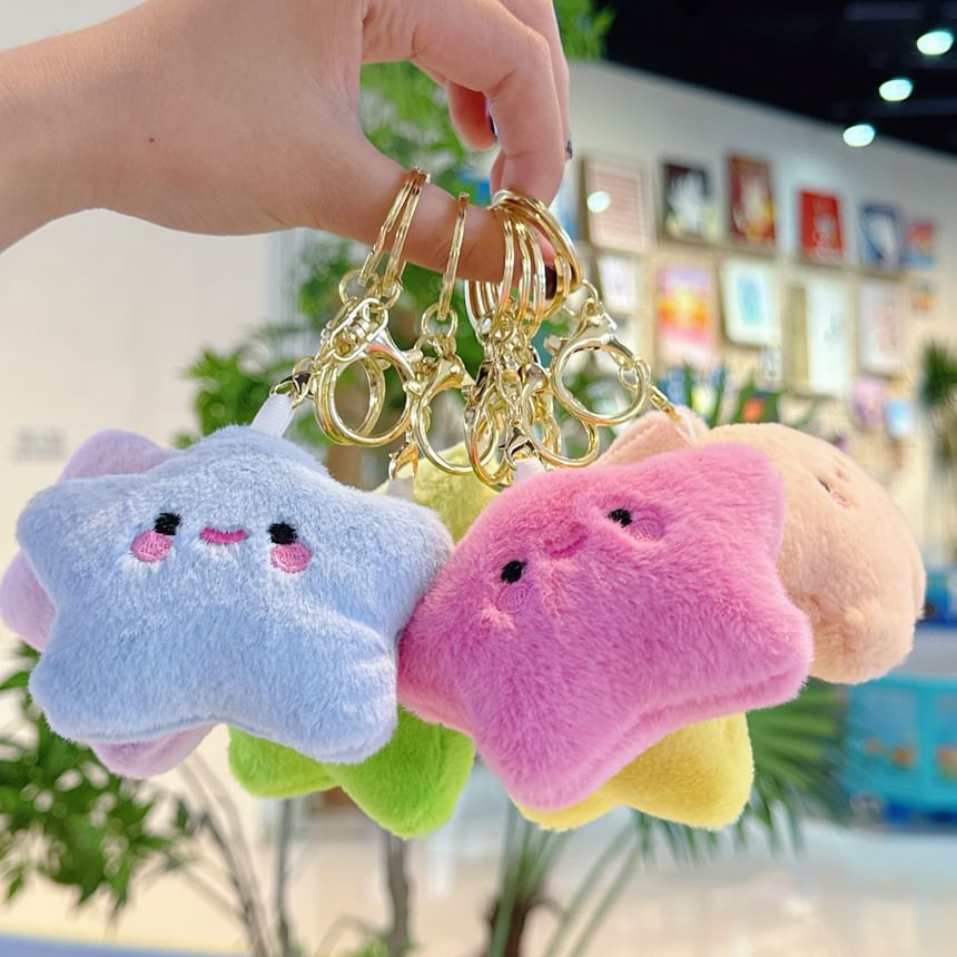 Bohod - Star Plush Bag Charm sleutelhanger / sleutelhanger