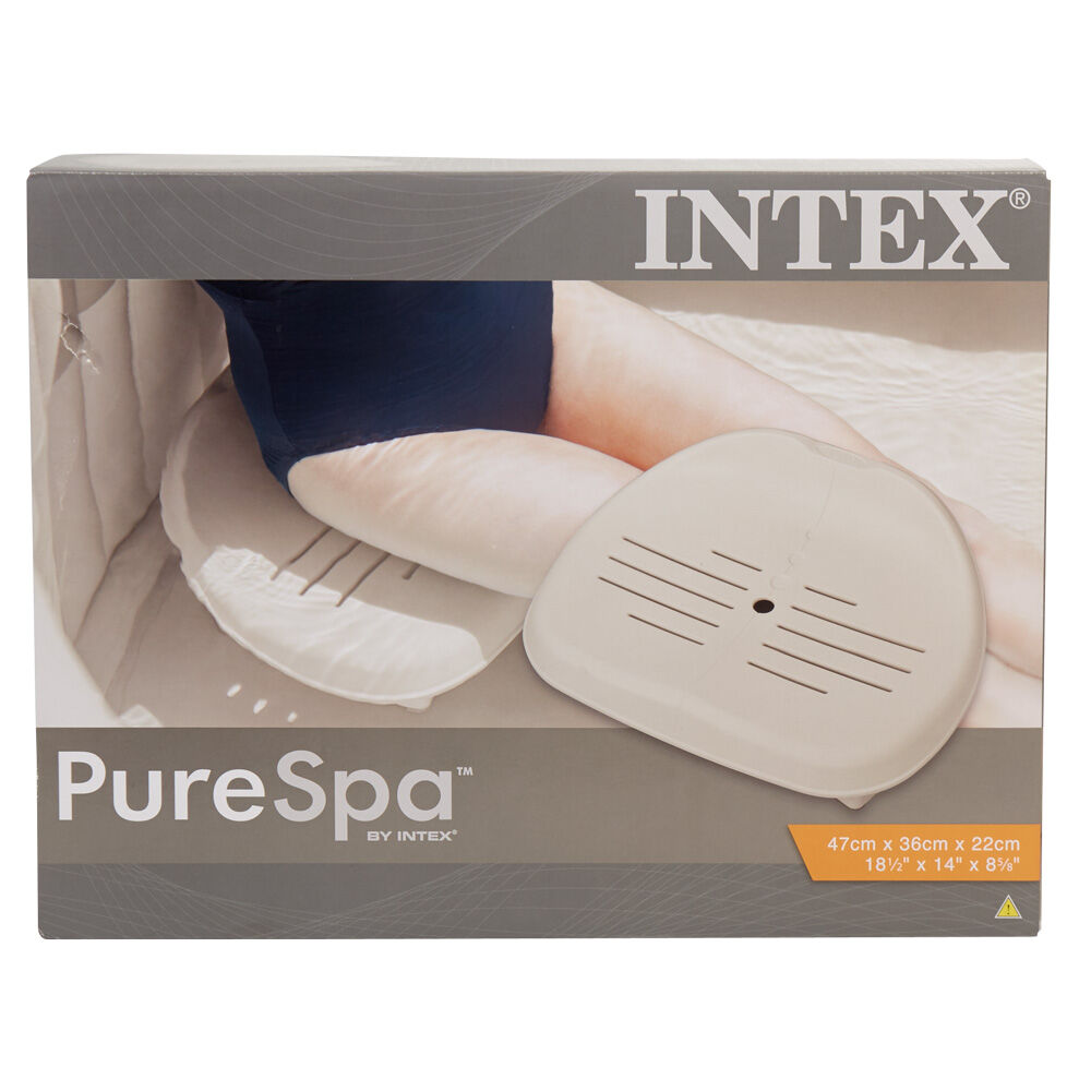 Siège pour spa Intex beige