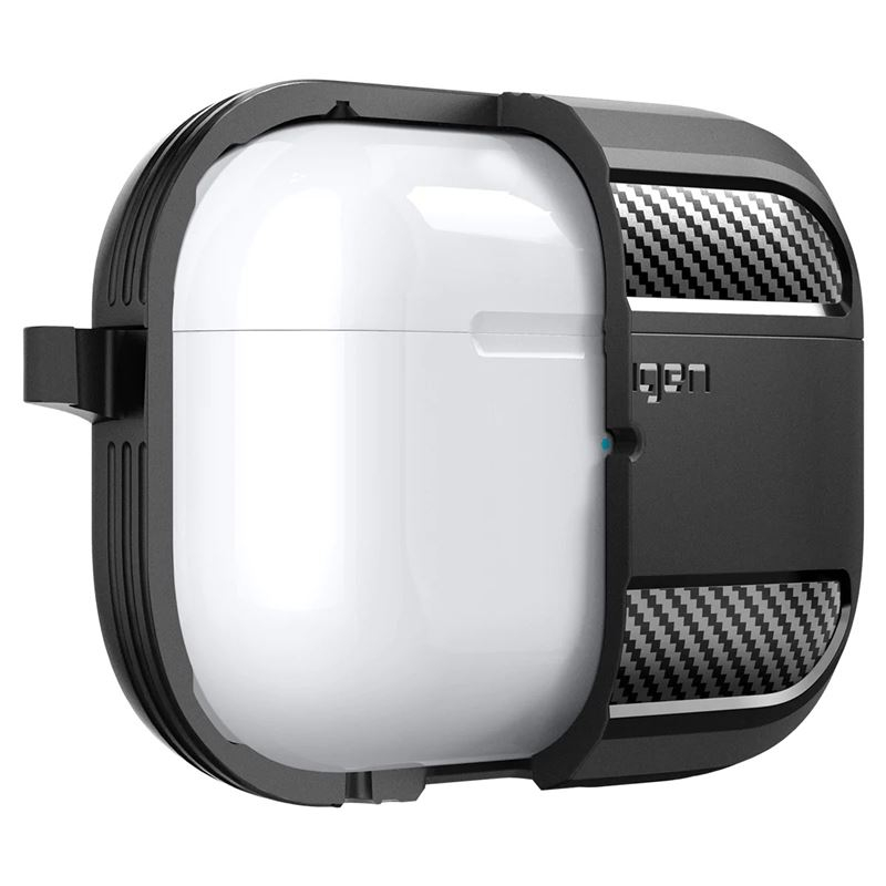 AirPods Pro 2 / AirPods Pro Rugged Armor Case Hülle (ACS05482) - Schwarz