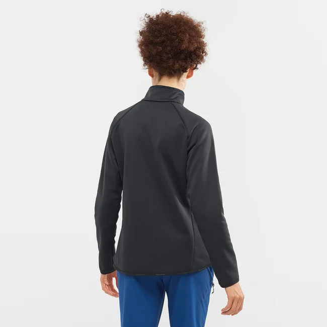 ESSENTIAL WARM  Midlayer-Jacke mit halbem Reißverschluss Damen
