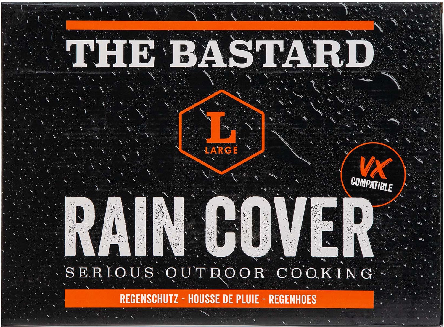 The Bastard barbecue hoes VX compatible zwart large H 135 cm