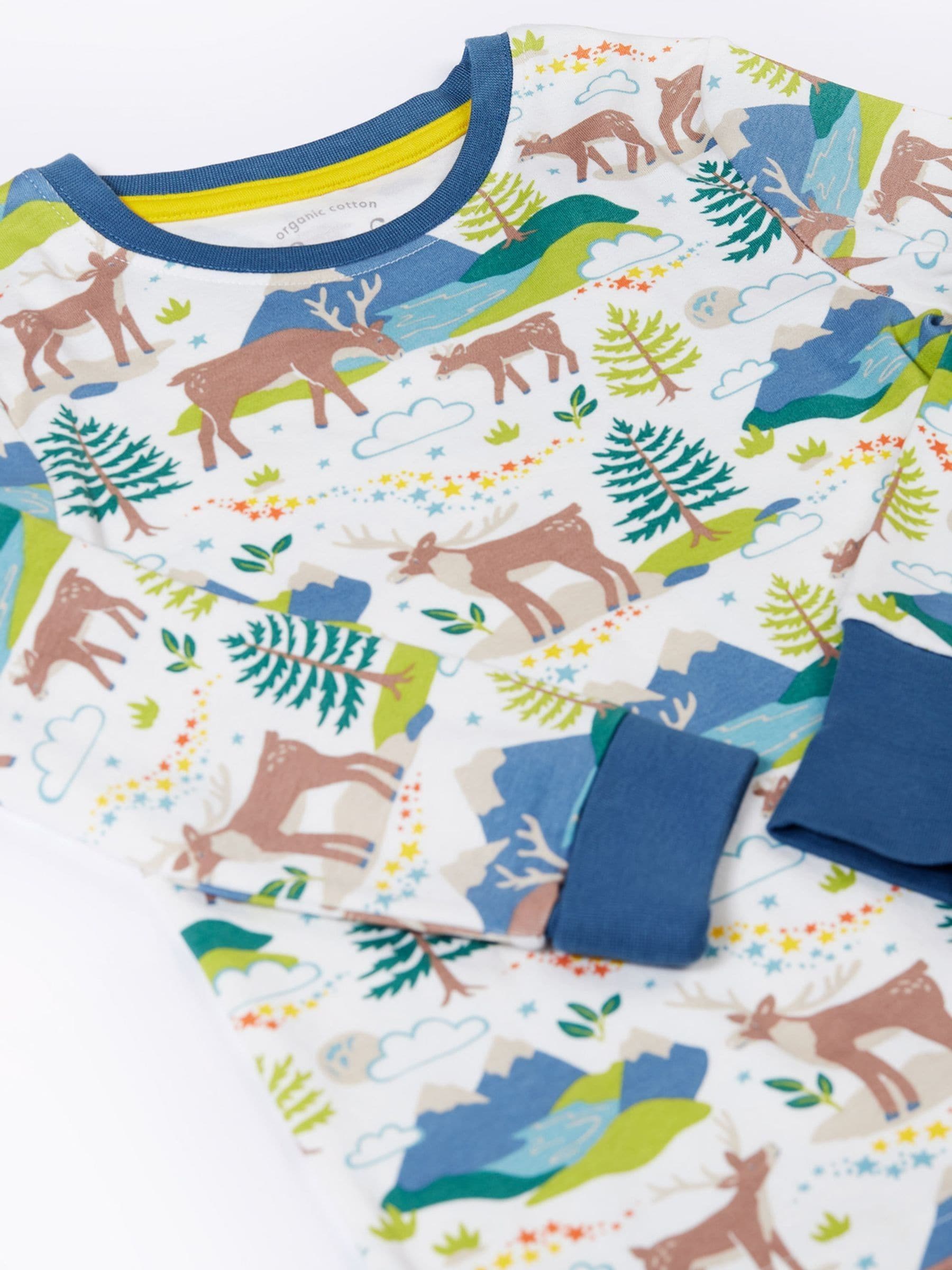 Wit - Frugi Kerstmis Sundown Pyjama's
