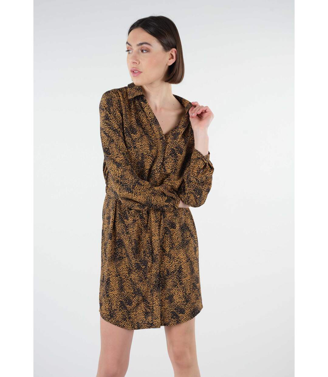 Robe imprimé graphique YELENA