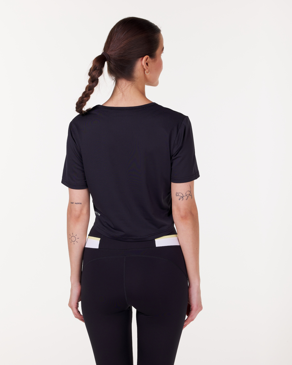LEVITY Breeze Mesh Back T-shirt Black