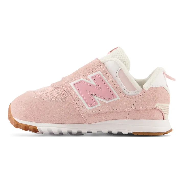 New Balance Baskets Scratchs 574 Baby Suede | Rose pâle
