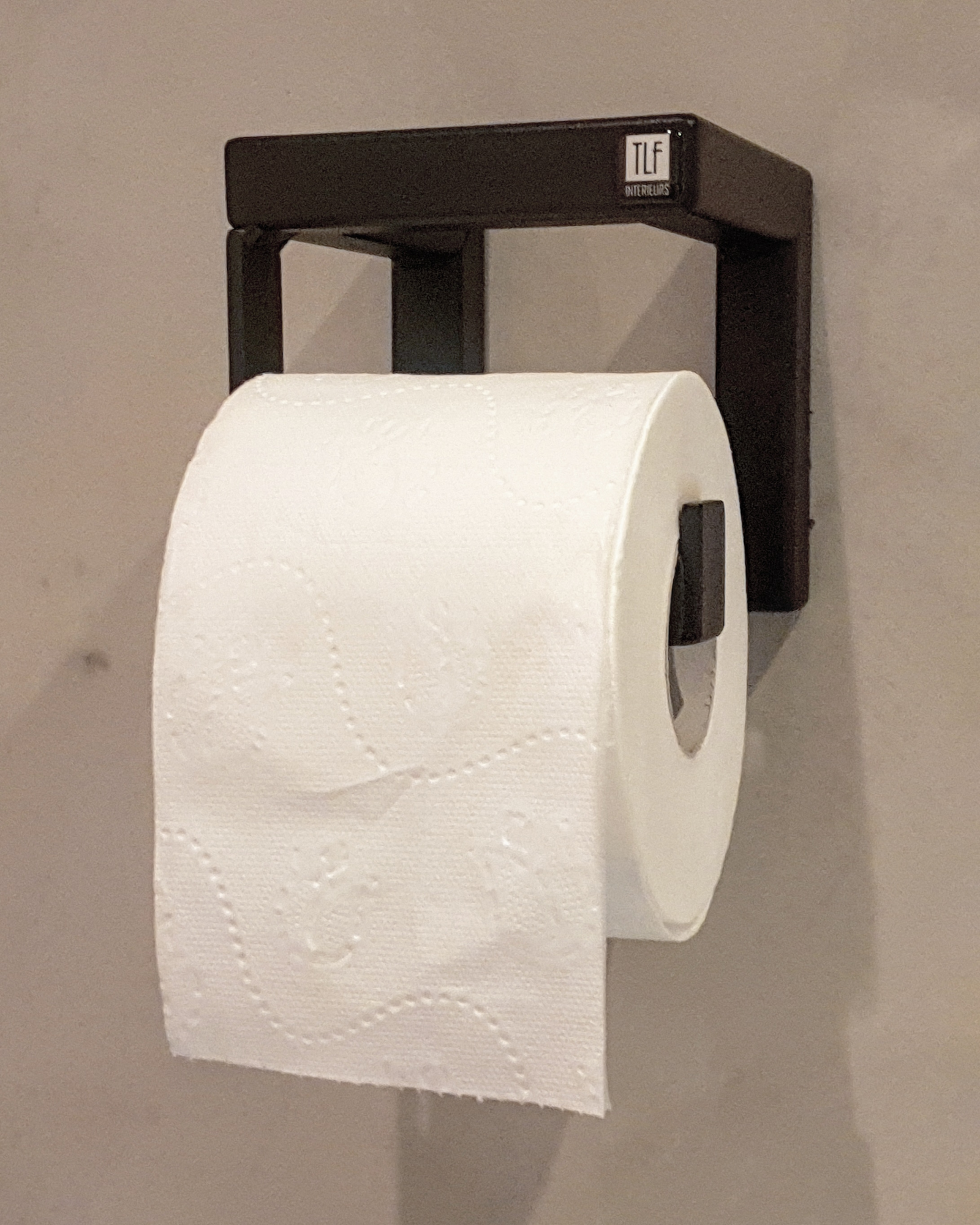 TLF toiletrolhouder Brooklyn Wit 11x11x11 cm