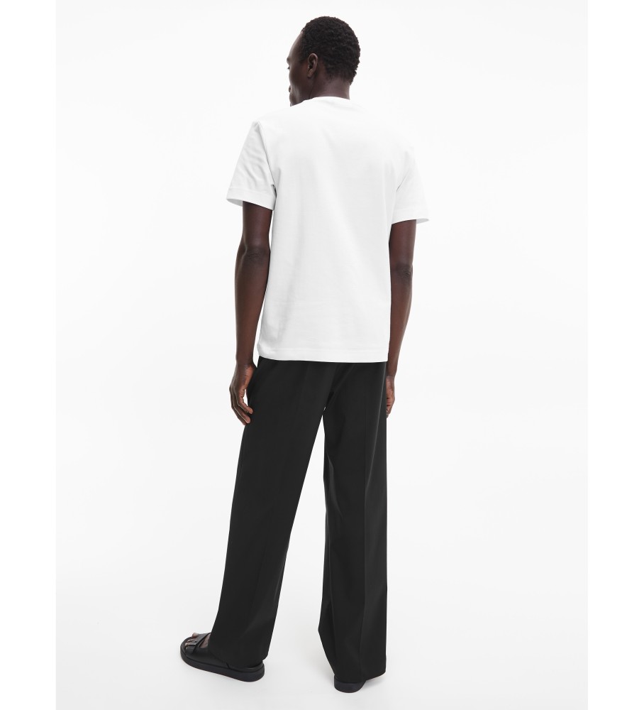 Camiseta Calvin Klein branca de algodão orgânico