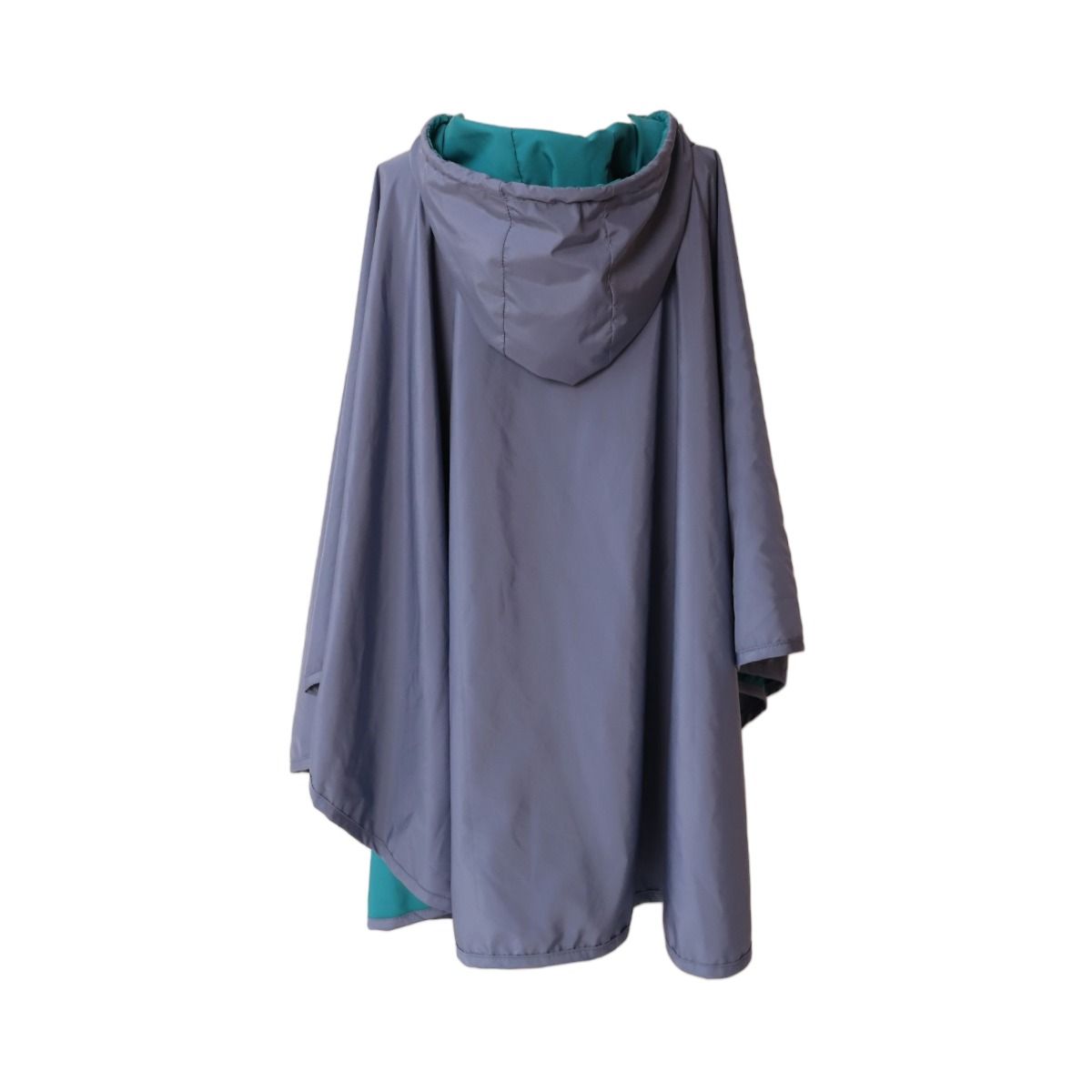 Cape de pluie enfant bleue et verte - À bicyclette Roodoudou