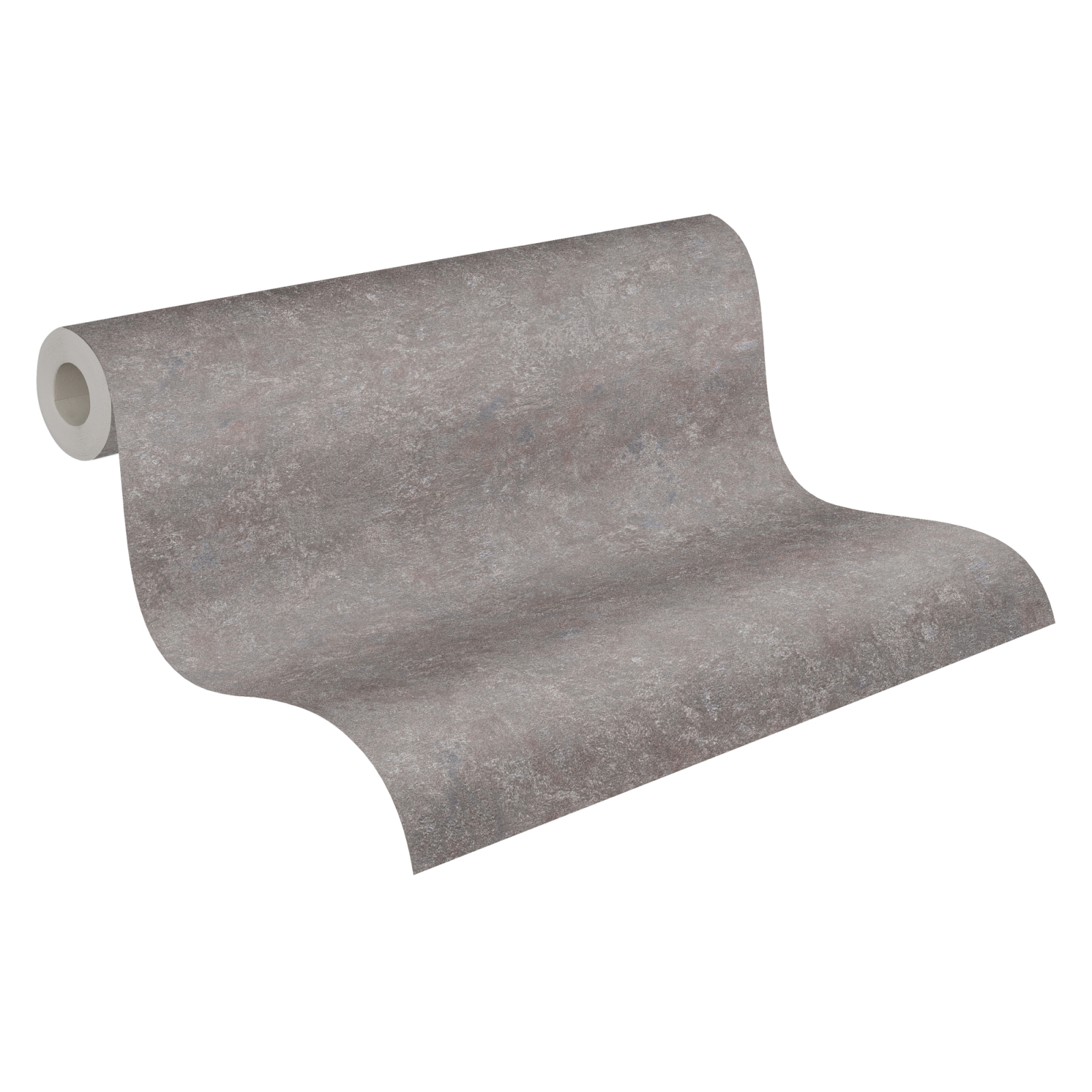 Vliestapete INDUSTRIAL - grau-violett - 10 Meter