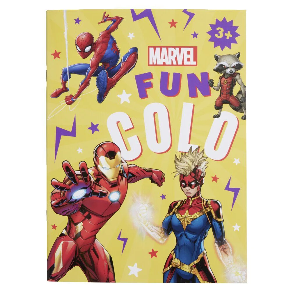 Livre de coloriage Disney Marvel 16 pages