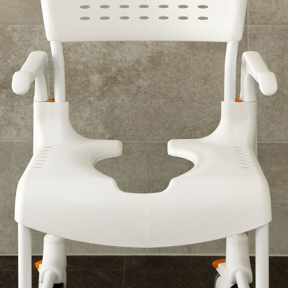 Etac Clean Dusch- und Toilettenrollstuhl Standard