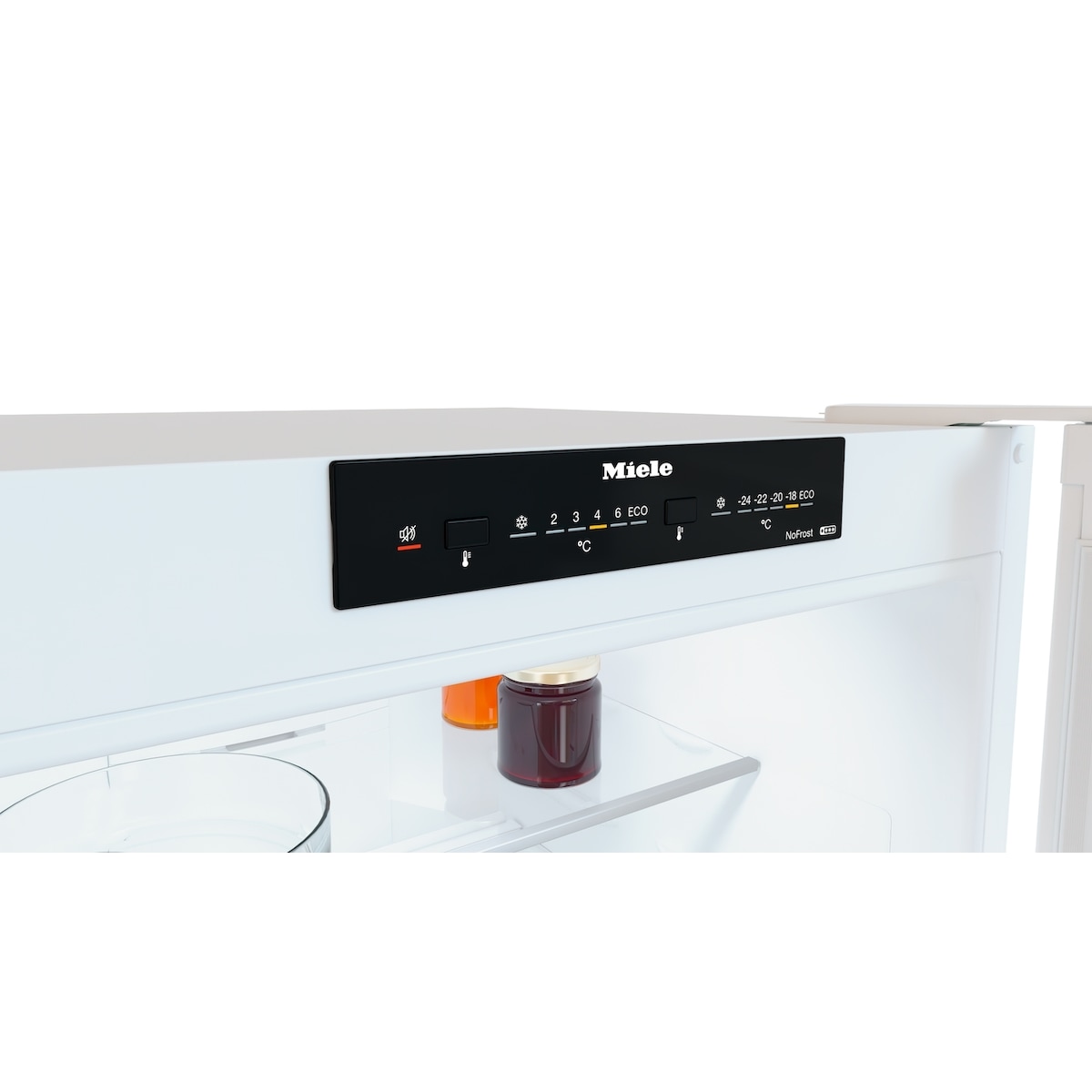 Miele kombiskap KFN4394ED (sølv)