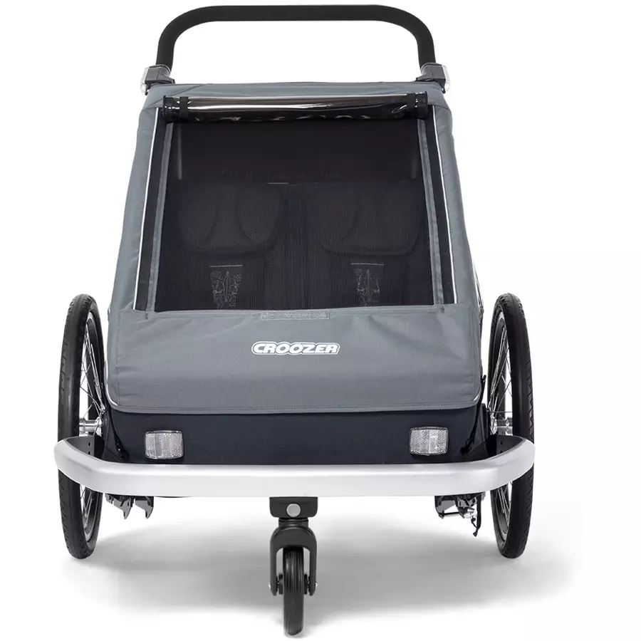 CROOZER Kinderfahrradanhänger Kid Vaaya 2 Graphite blue
