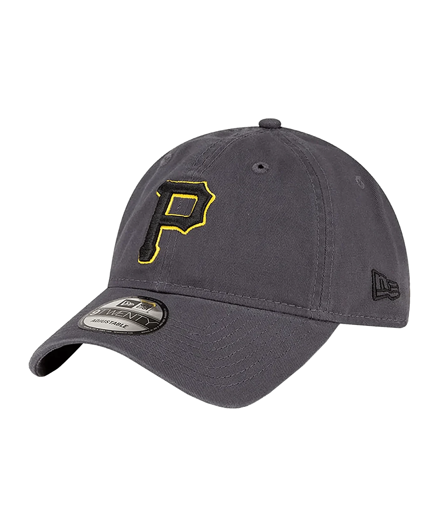 New Era Curved Cap Cap Grau