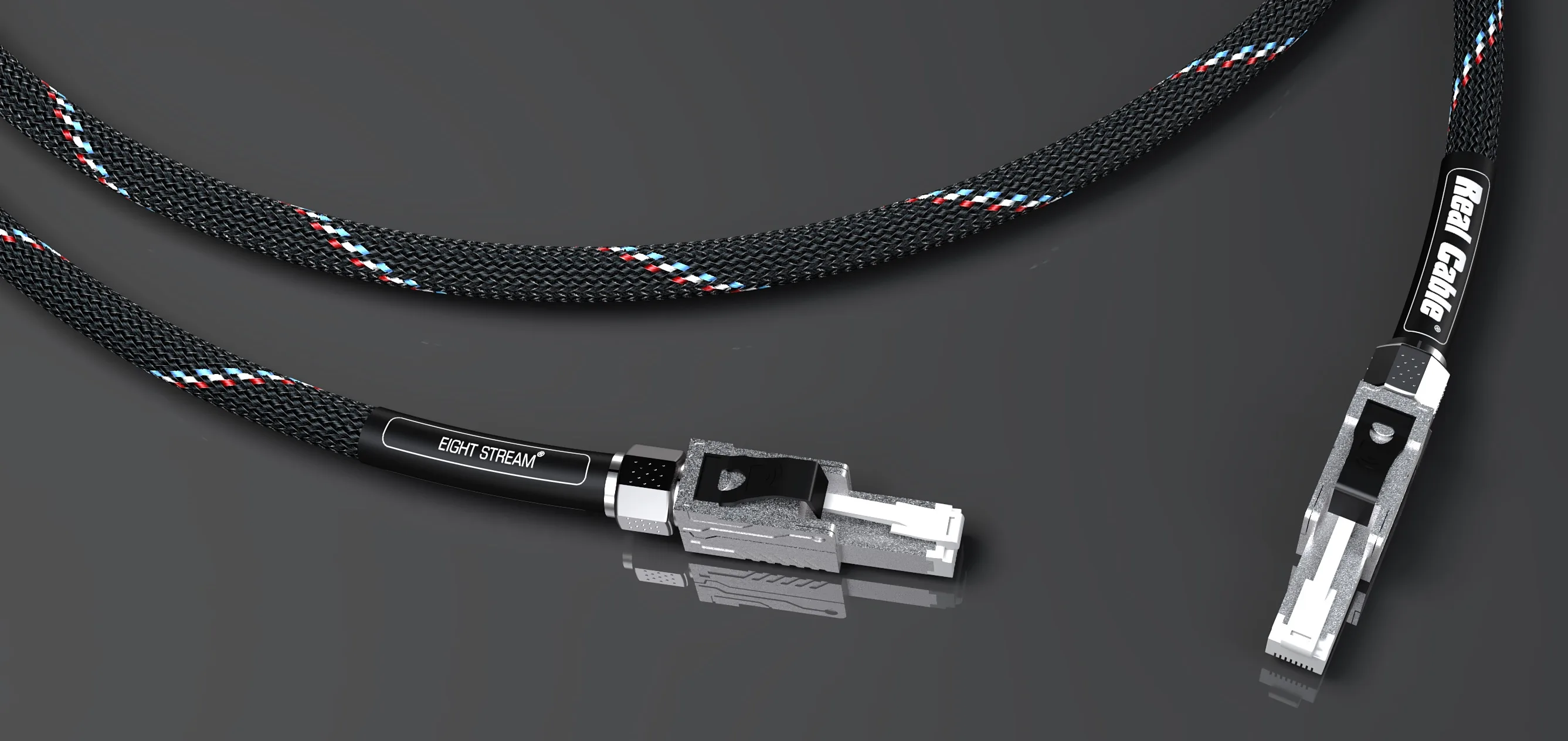 Real Cable Eight Stream (2 m) Câbles Ethernet