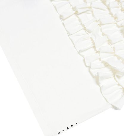 Marni T-shirt - Hvid m. Fl?ser