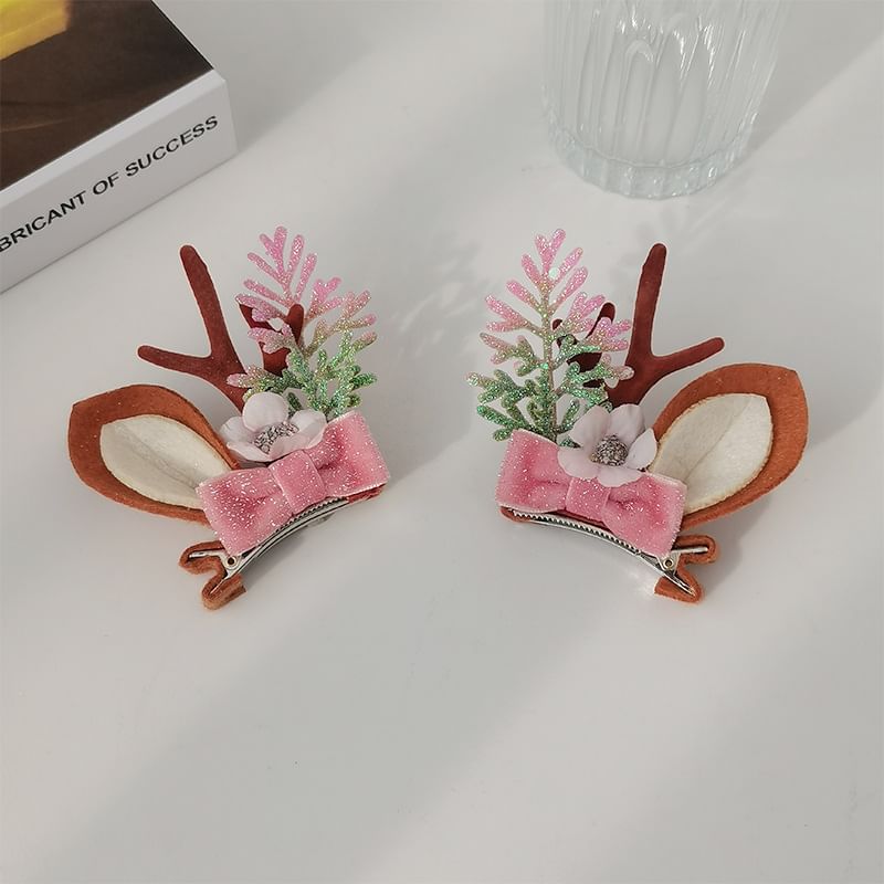 enthice - Kerst hertenhoorn feesthoofdband (verschillende ontwerpen)