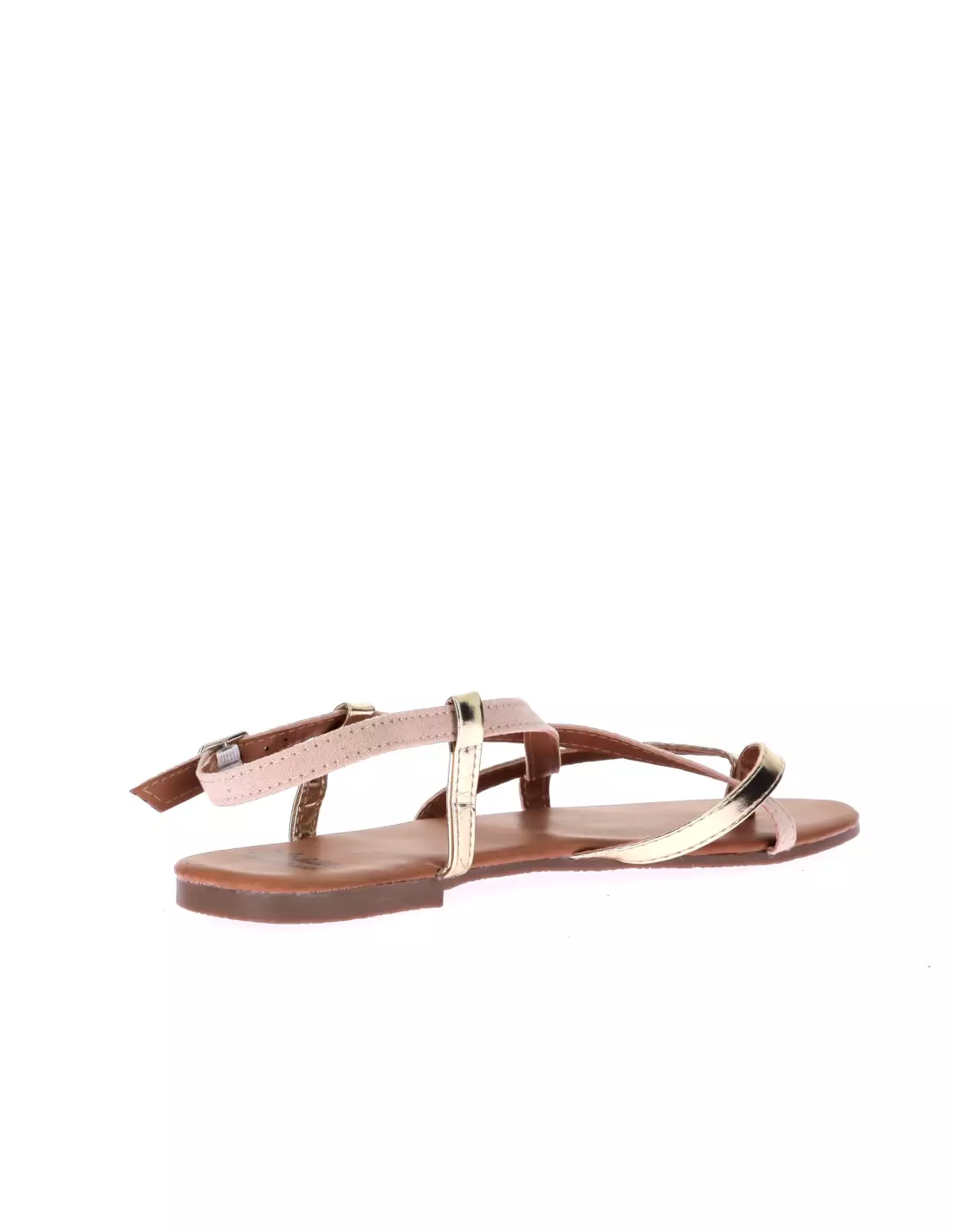 LES FILLES DU SUD B922150 - Sandales & nu-pieds NUD/PLATINE