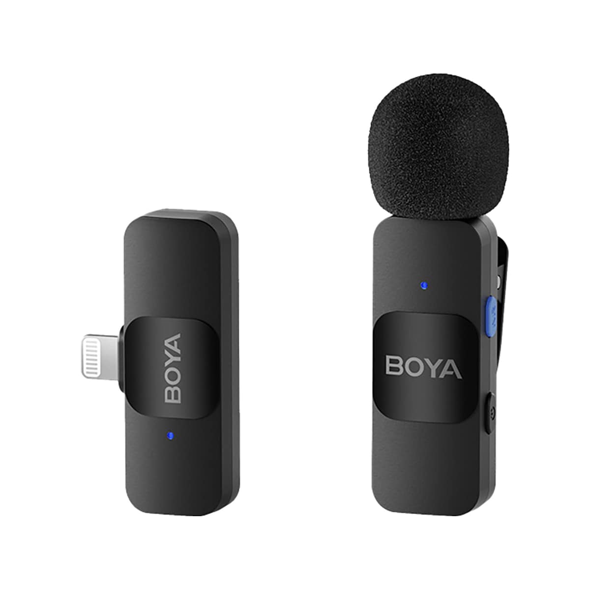 BOYA BY-V1 Mini Lightning trådløs mikrofon (sort)