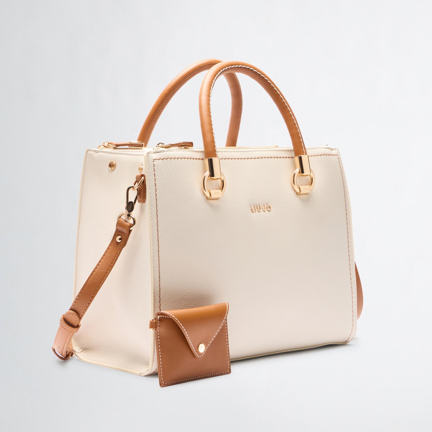 Liu Jo Manhattan Boston Bag cream/bran