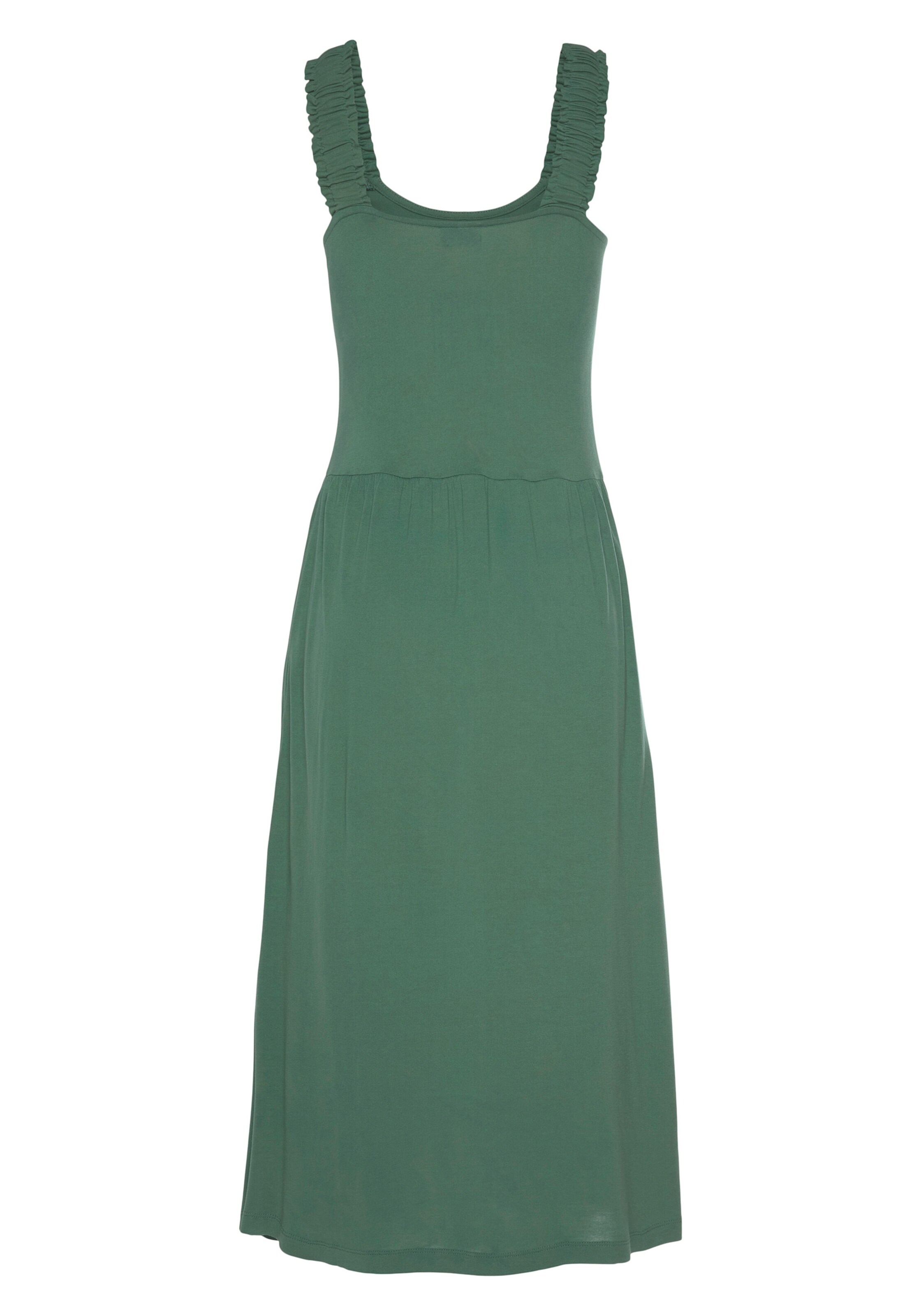 Beachtime Jerseykleid in dunkelgrün
