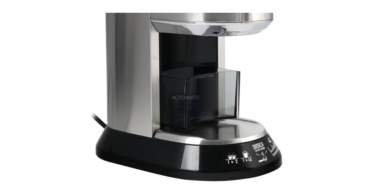 DeLonghiDedica koffiemolen KG 520.M  (Zilver/zwart)