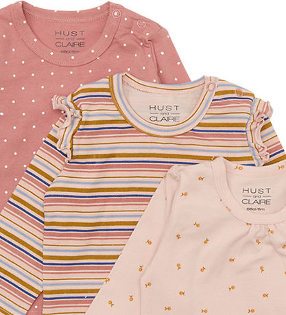 Hust and Claire Bluse - 3er-Pack - Alda - Peach Dust
