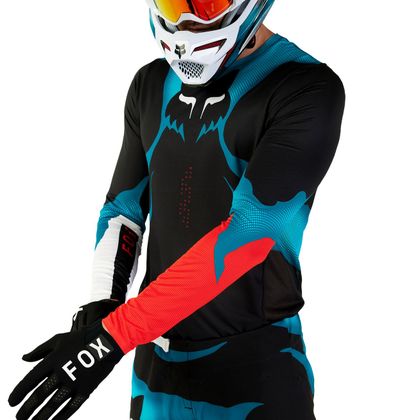 Maillot cross Fox FLEXAIR - WITHERED 2024 - Noir