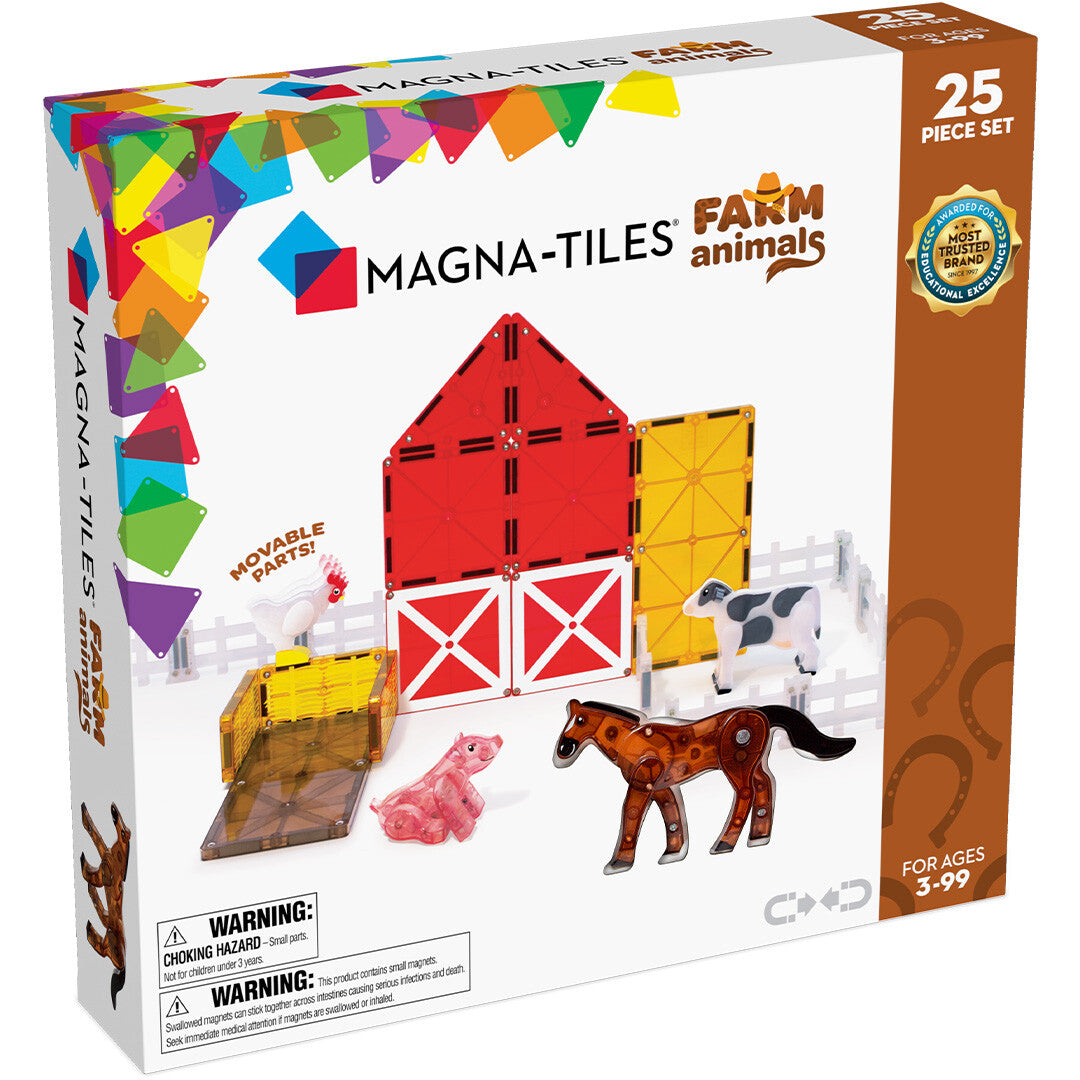 MAGNA-TILES farm animals - 25st