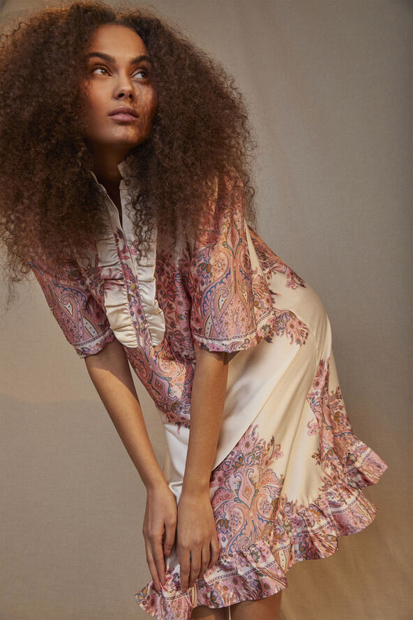 Love&Divine love1008-2 Pink paisley