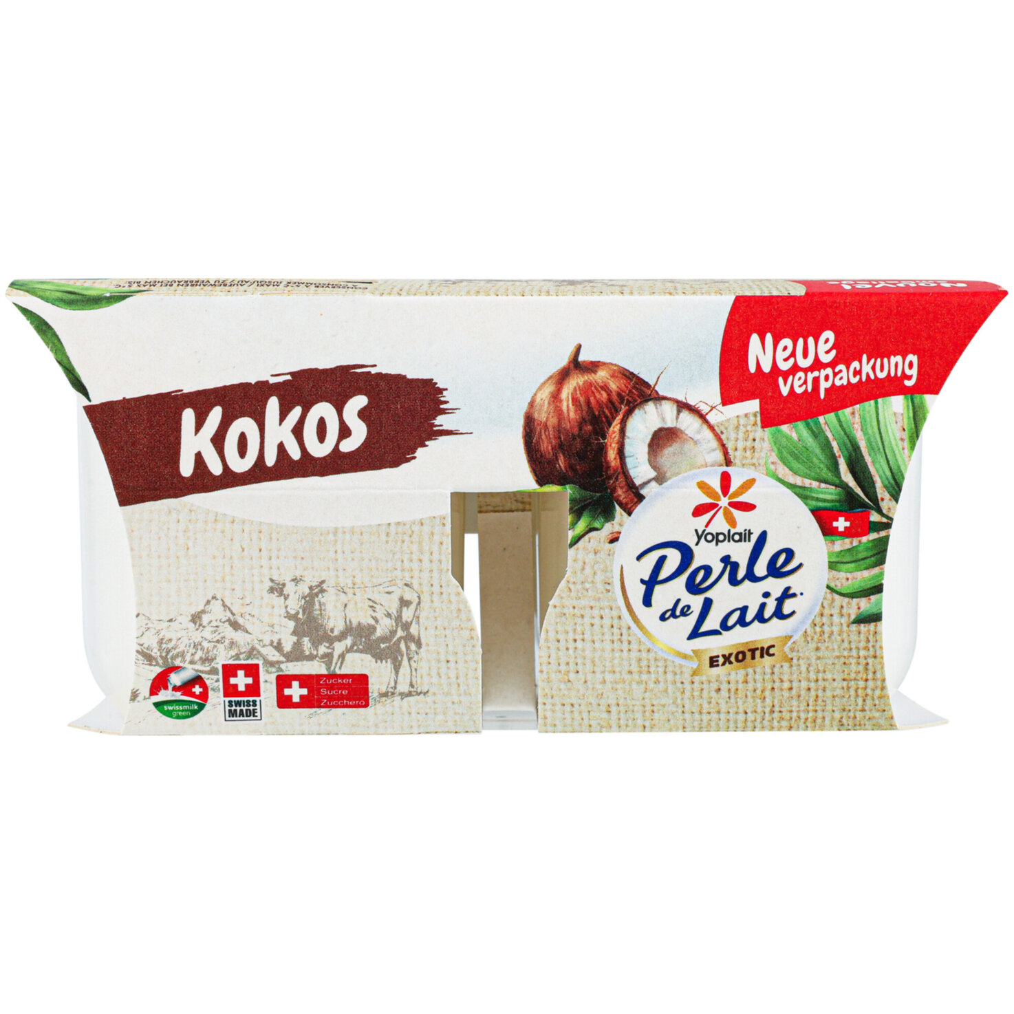 Yoplait Joghurt Perle de lait Coco 4x125g