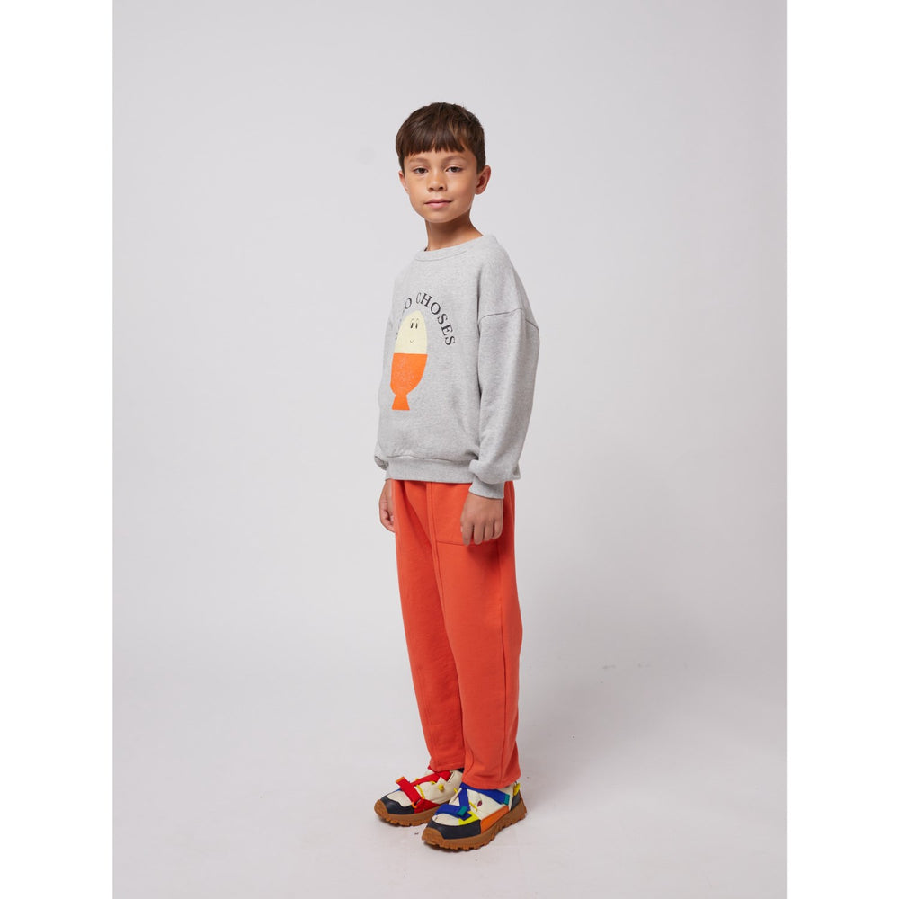 Køb Bobo Choses Heather Grey Morning Egg Sweatshirt