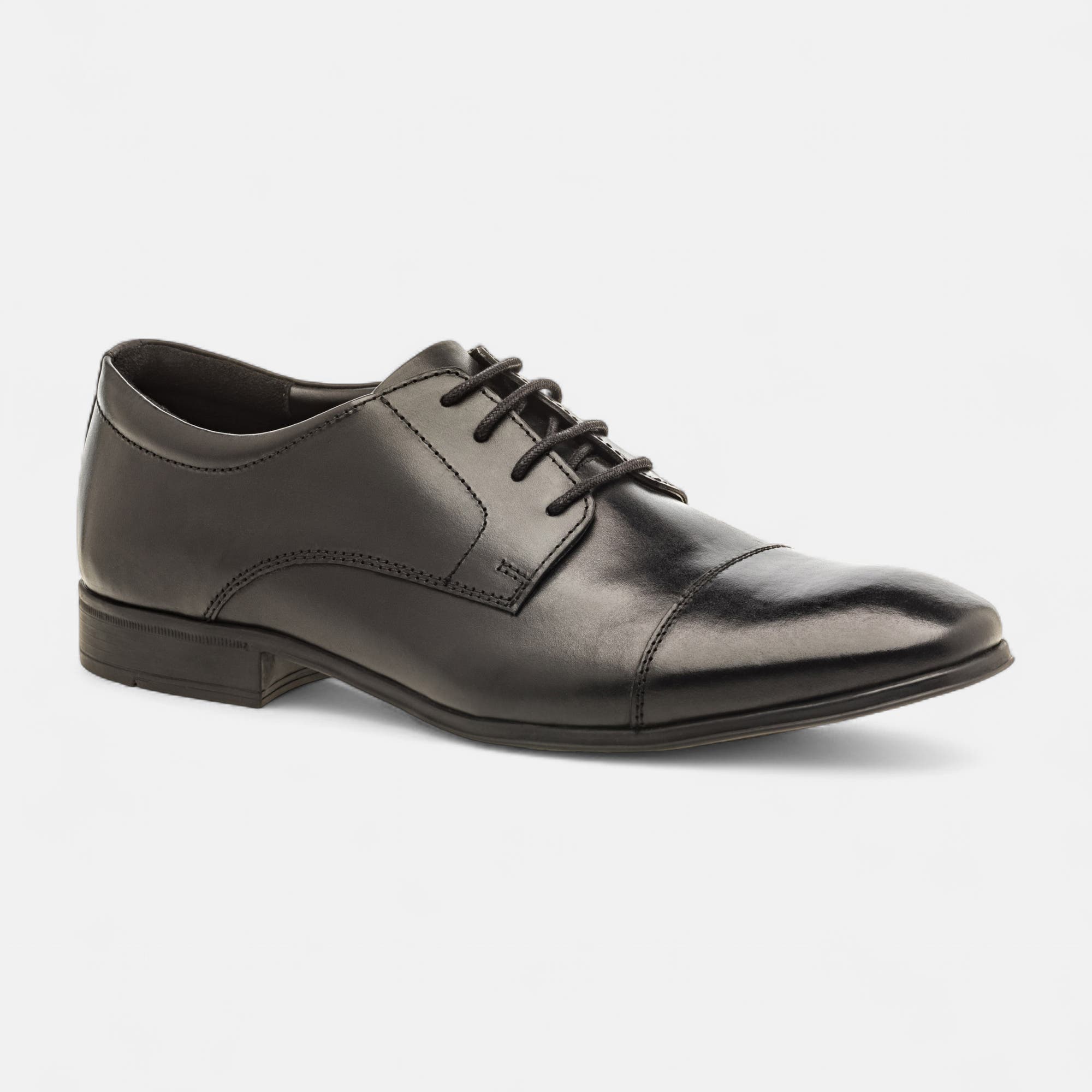 Derbies Homme en cuir noir