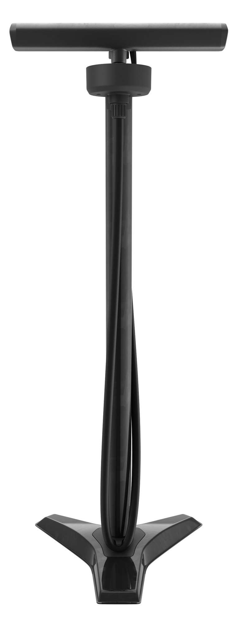 Floor pump Vernon 2.0 Black gloss/green