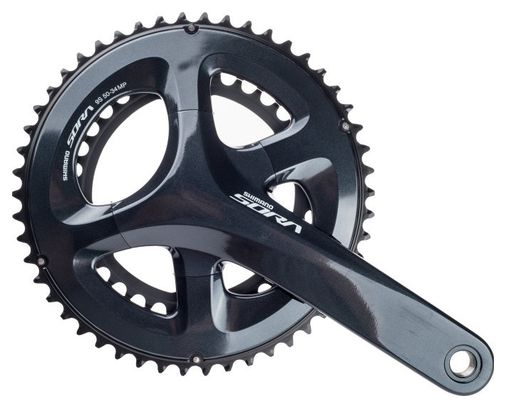SHIMANO Pédalier 2 X 9 Vitesses Sora Fc-R3000 175/50-34 - Noir