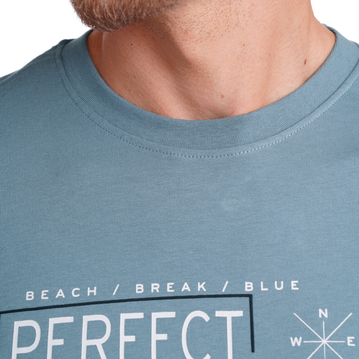 VanVaan Denim Herren T-Shirt aus Bio-Baumwolle blau