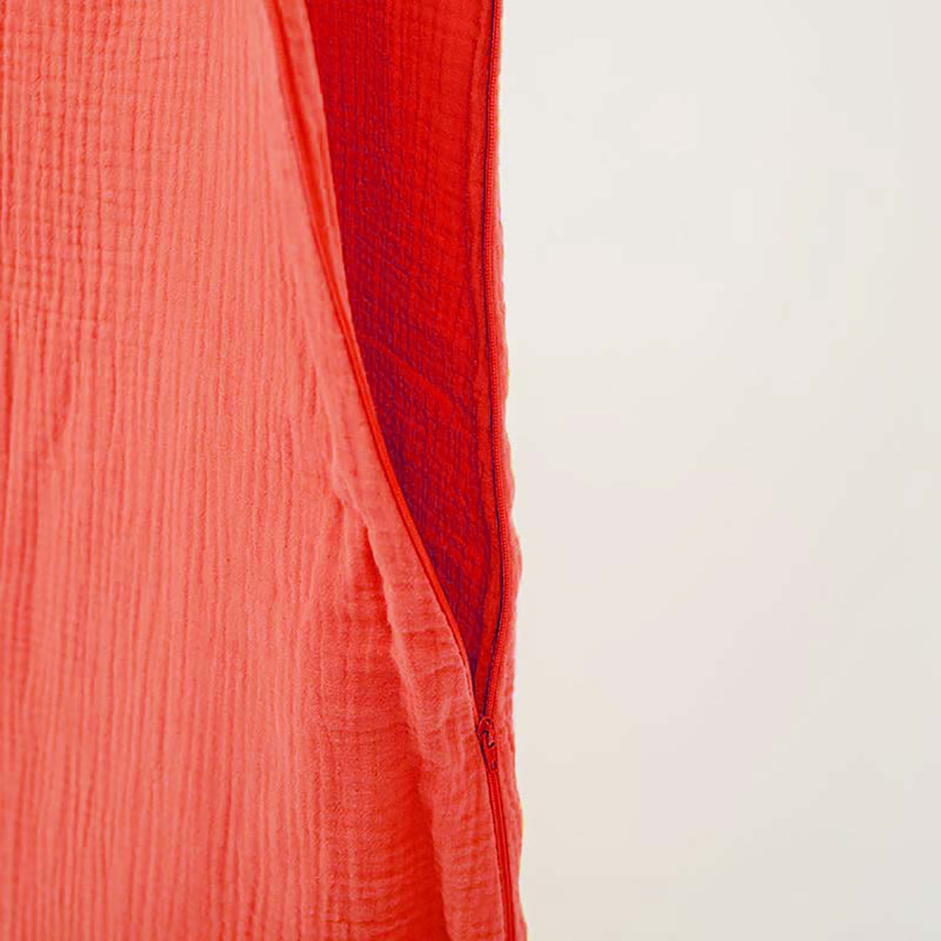 Papate Gigoteuse Été en Coton Bio fraise - 70x90 cm