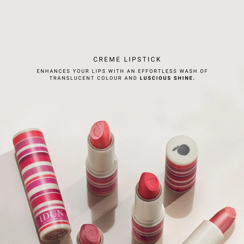 IDUN Minerals Creme Lipstick 4 gr. - Stina